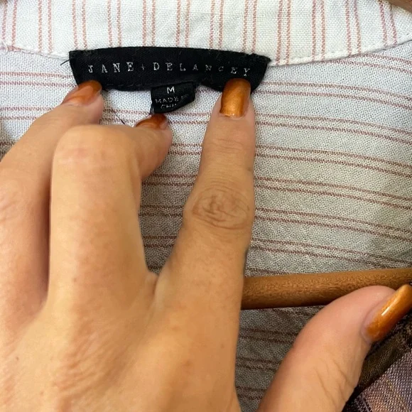 Plaid Long Sleeve Button Down - Picture 2 of 2